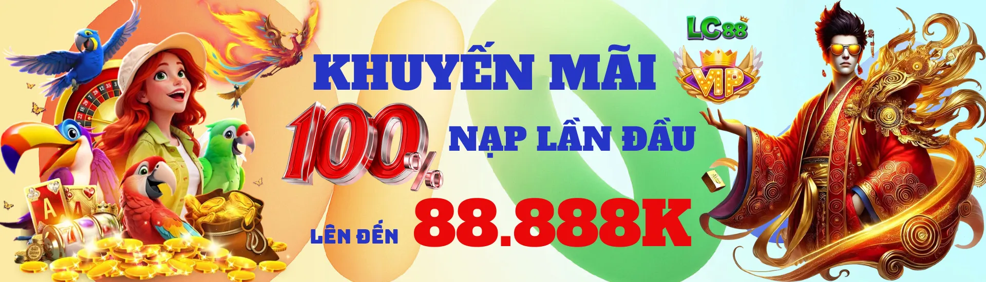 khuyến mãi nạp lần đầu 100%